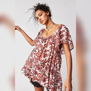 NWT Free People Kauai Tunic Top